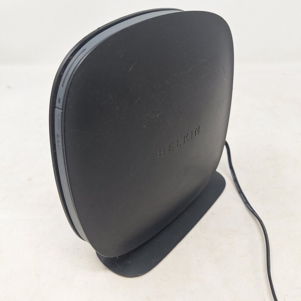 Belkin N300 300 Mbps 4-Port 10/100 Wireless N Router Wifi Internet Model F9K1002